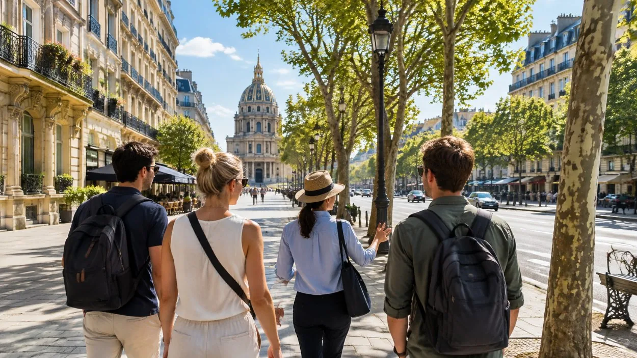 A Haussmannian stroll